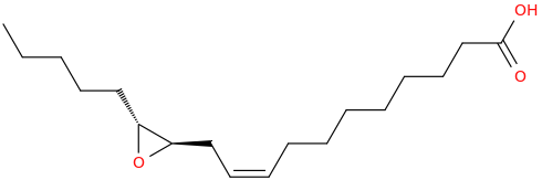 9 undecenoic acid, 11 [(2r,3r) 3 pentyl 2 oxiranyl] , (9z) rel 